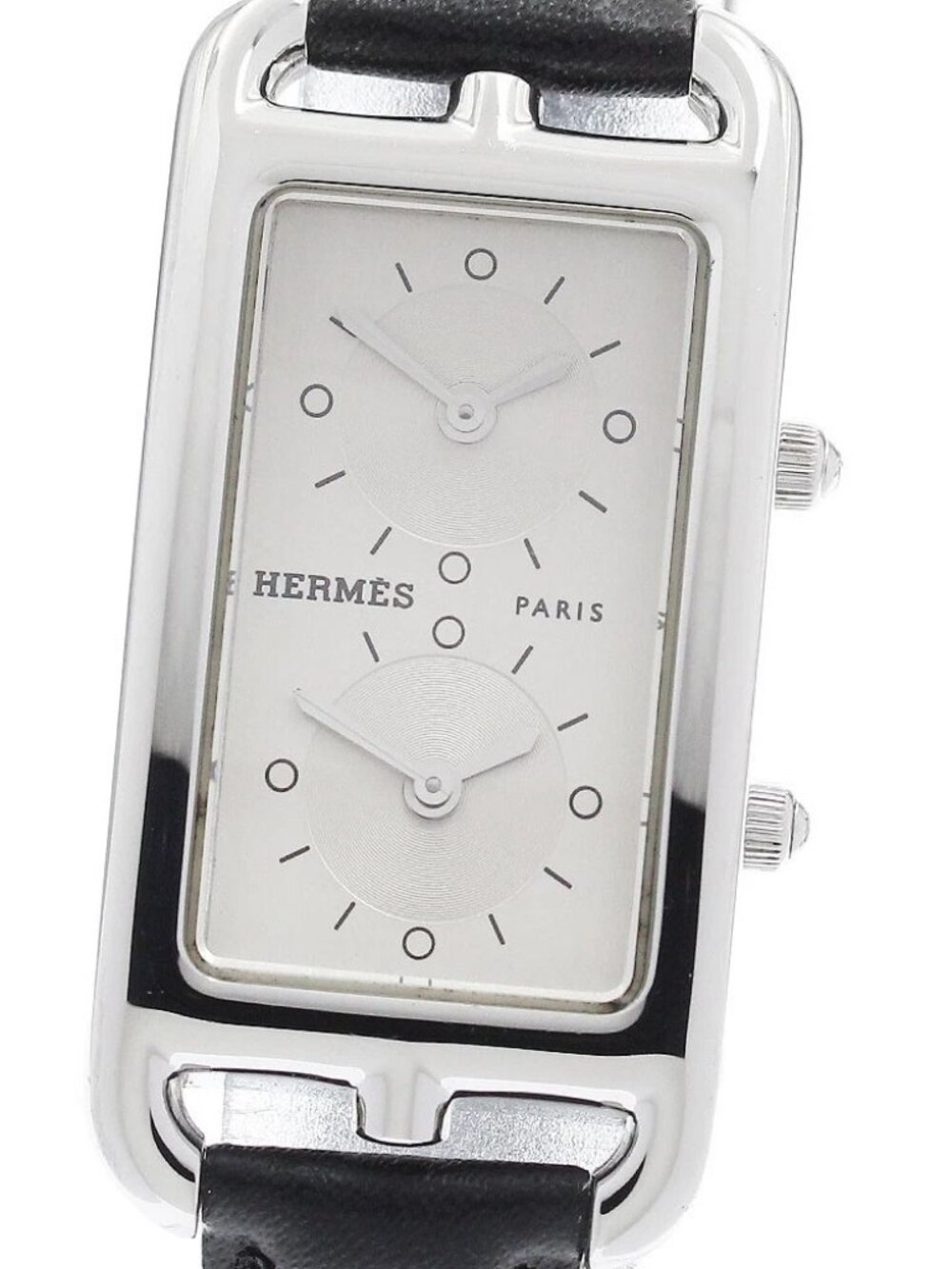 HERMES Cape Cod Duzon CC3-210 Silver Dial Quartz Ladies Watch_962973